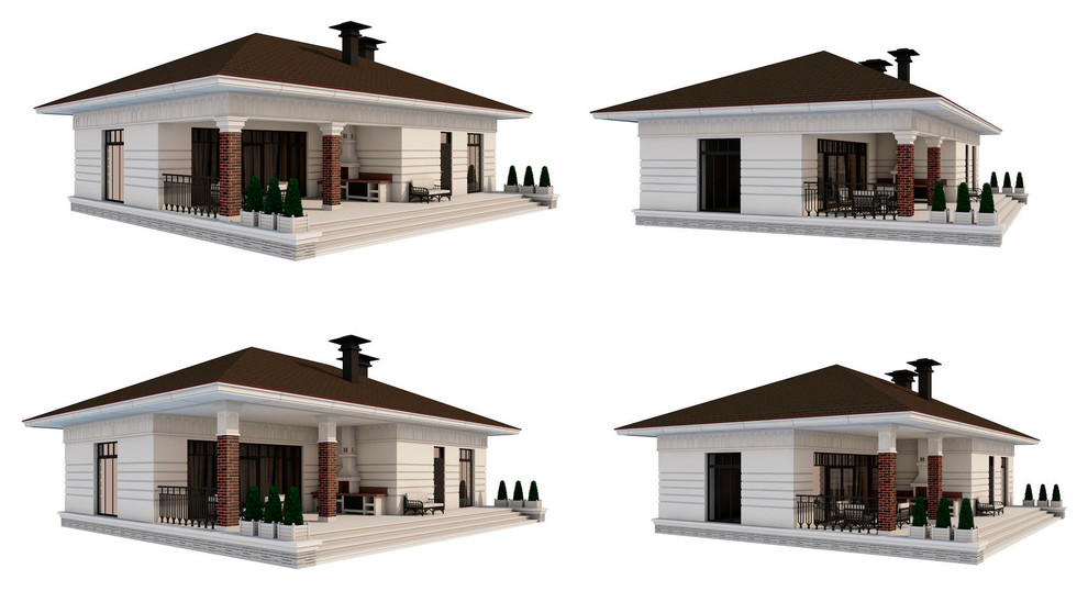 ДОМ В СТИЛЕ РАЙТА