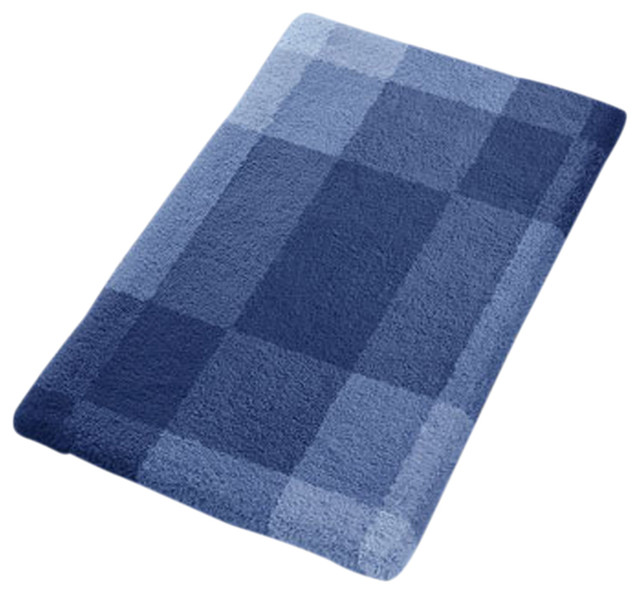 blue bath rugs