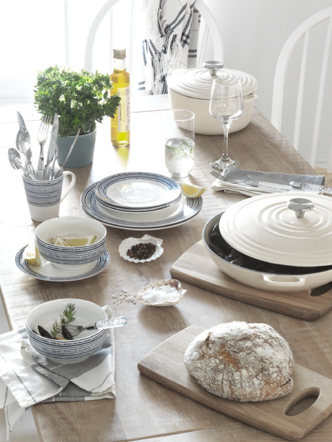 Coastline Tableware coastal-dining-room