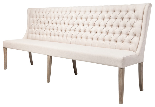 Montmartre Banquette Dining Bench, 90"