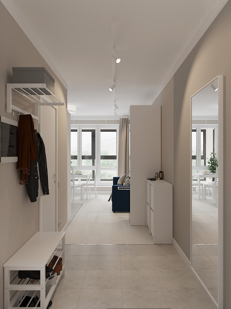 Квартира-студия 28 м2 Раннее утро