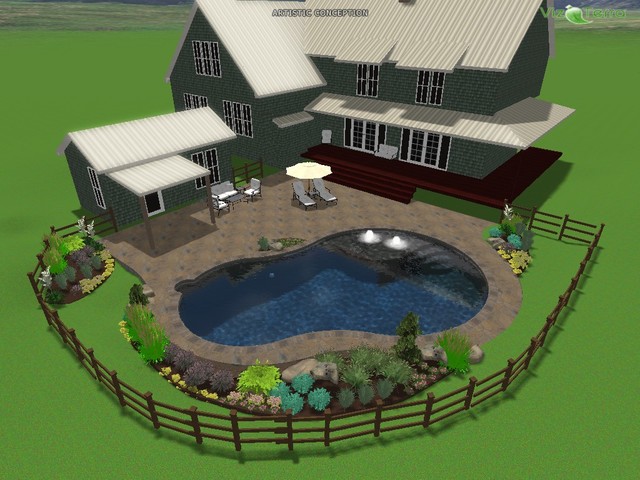 Pool Projects traditional-rendering