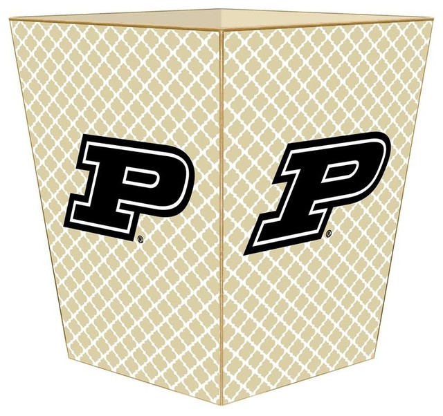 WB7512, Purdue University Wastepaper Basket