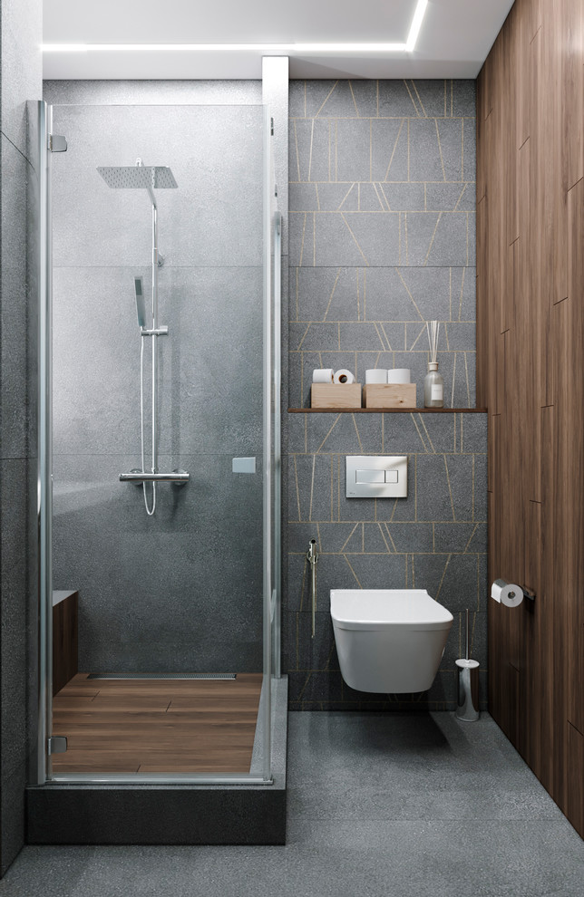 Однокомнатная квартира для холостяка. Ванная комната