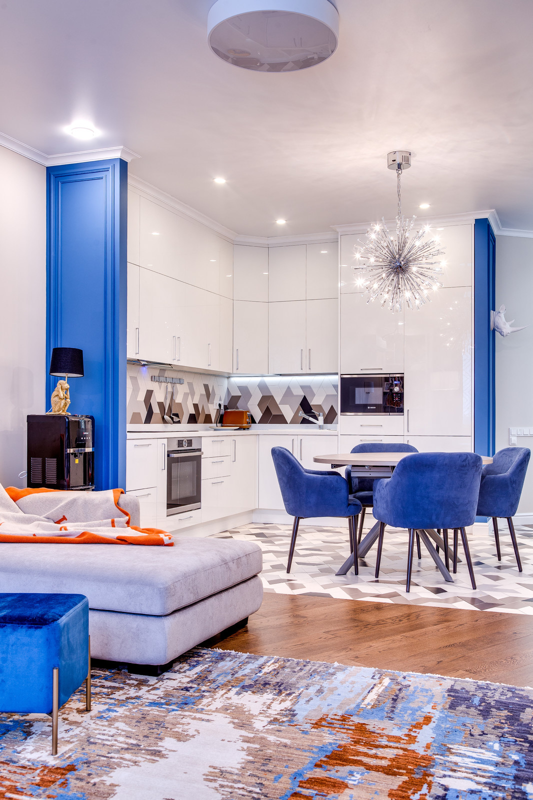 Квартира 130м2 в стиле Нео классика