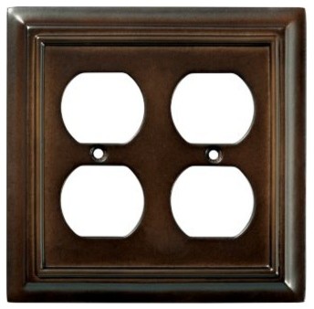 Liberty Hardware 126380 Wood Architectural WP Collect 4.96 Inch Switch Plate