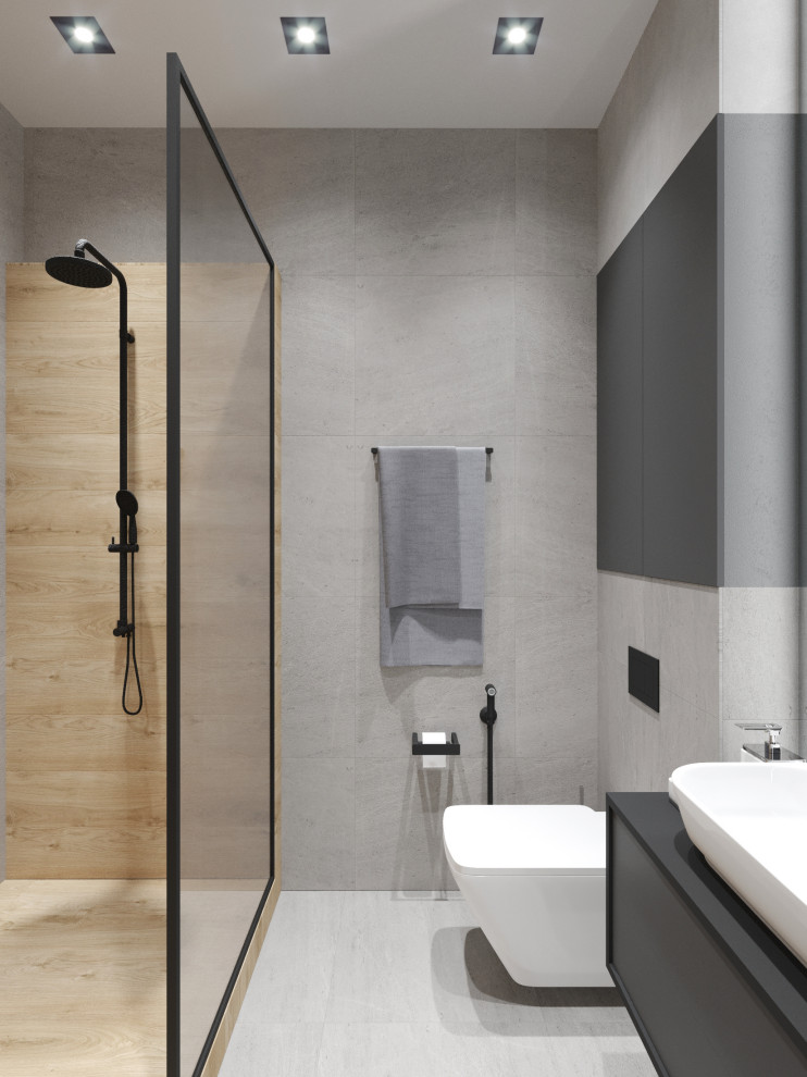 Однокомнатная монохромная квартира