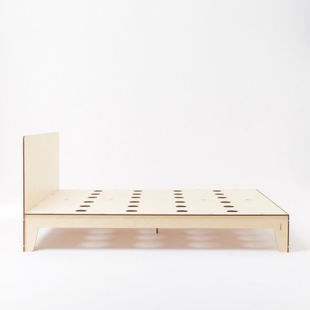 Flat Out Queen Bed Contemporary Bed Frames Melbourne by Clickon