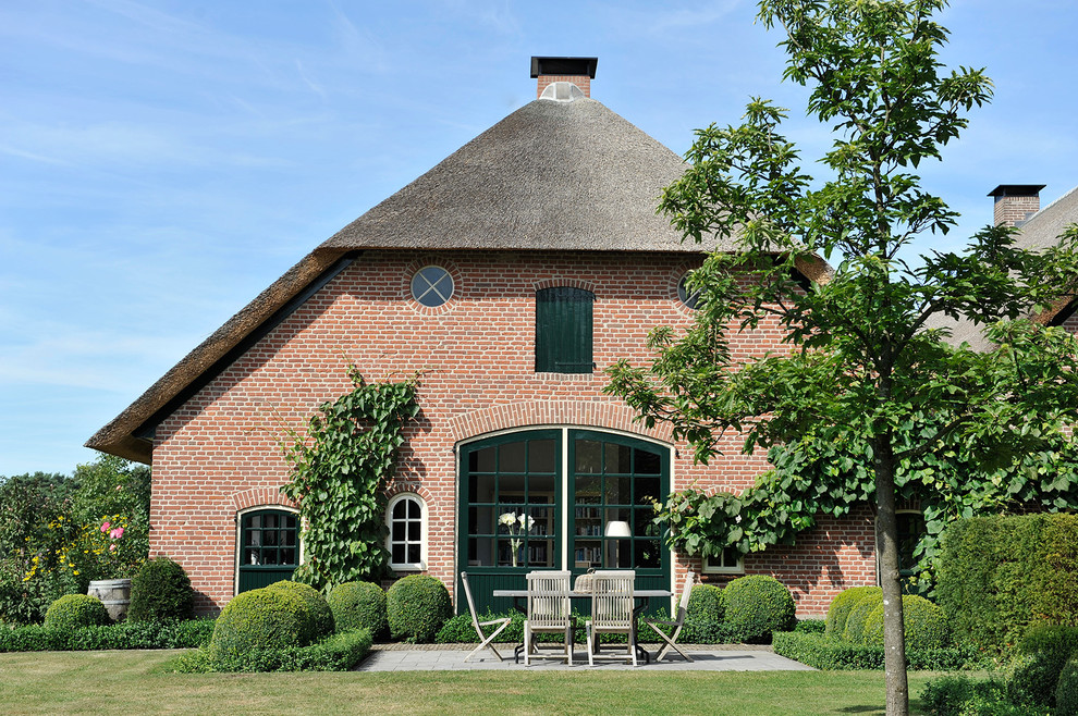 This is an example of a country garden in Amsterdam.