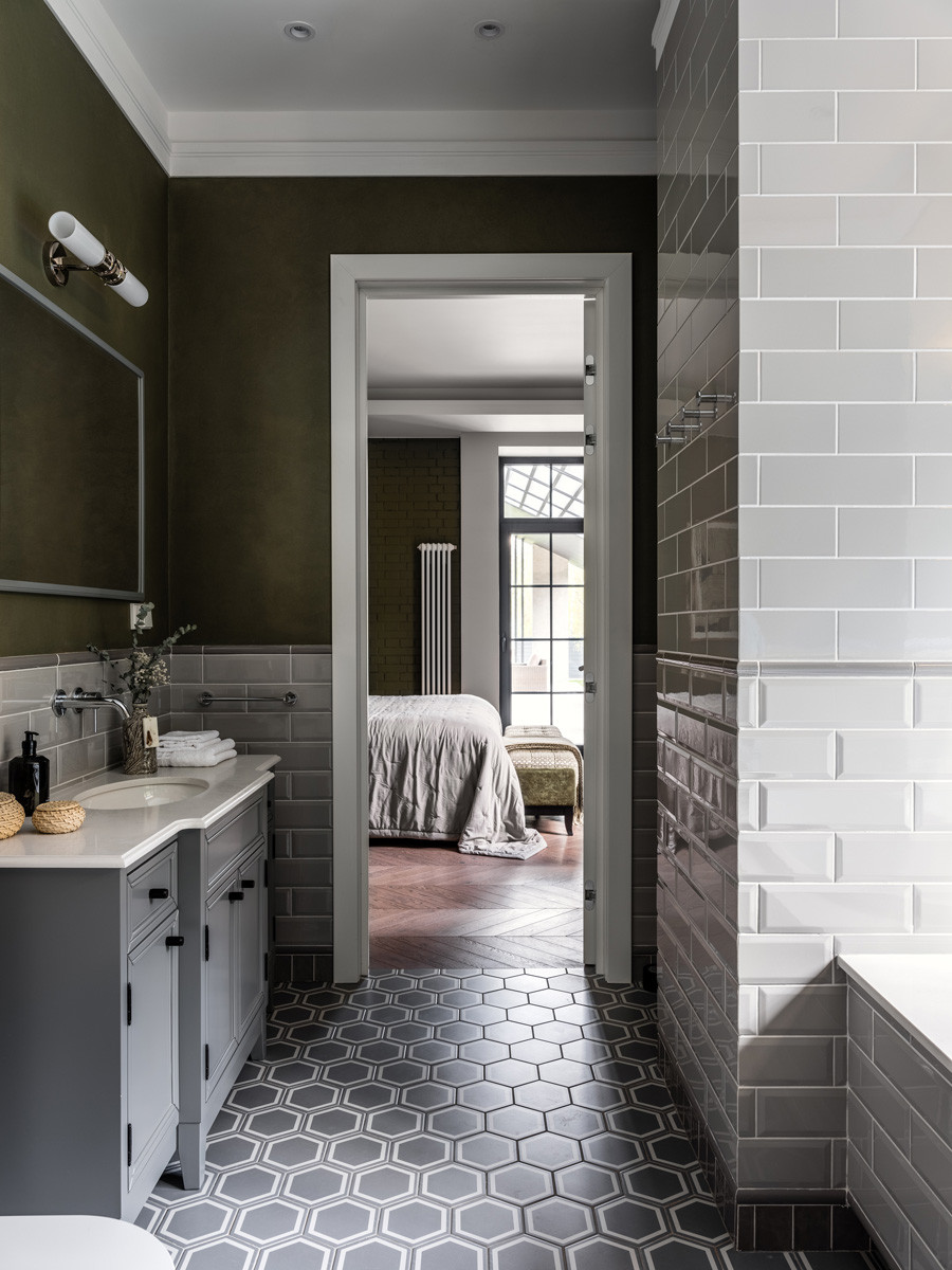 Интерьеры загородного дома в Дарьино