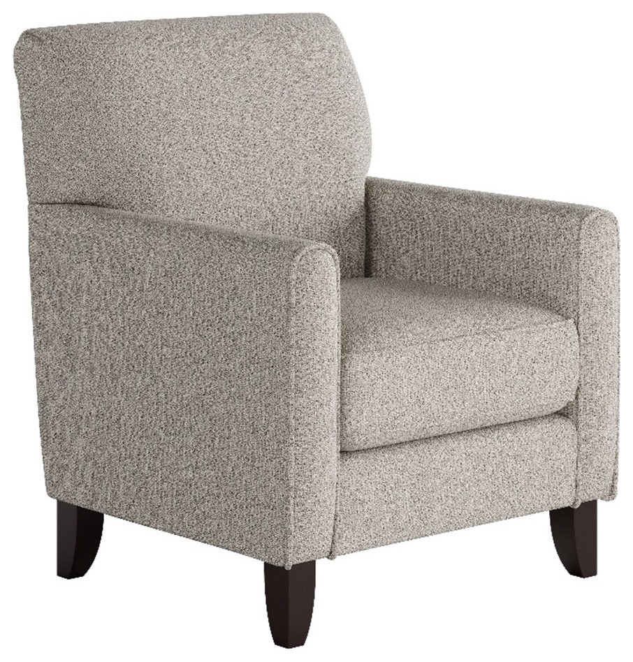 Southern Home Furnishings Basic Berber Accent Chair Gray Finish