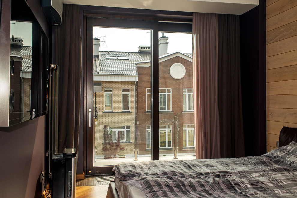 Современное остекление на Остафьевской (дерево-алюминиевые окна)