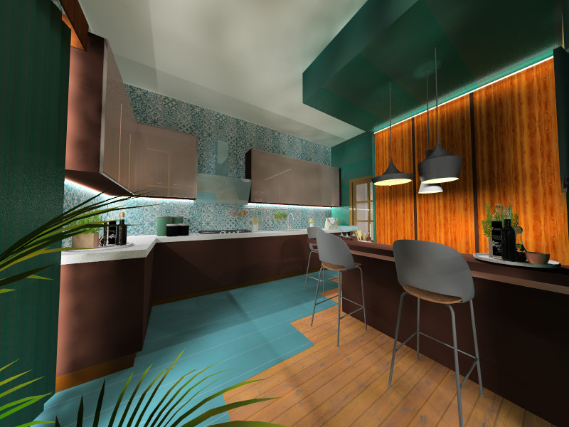 Rendering di progetto _ cucina