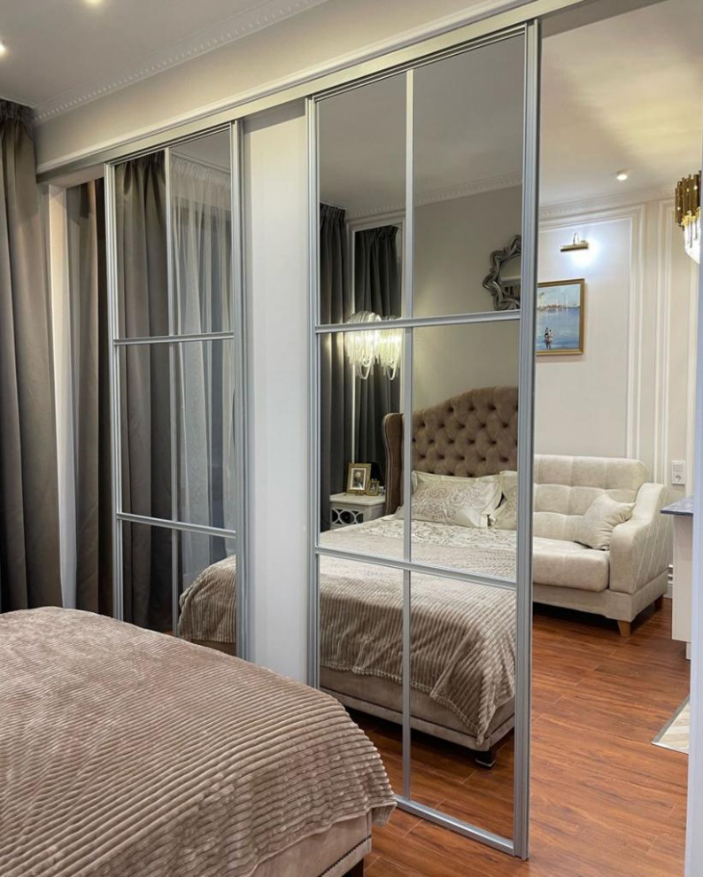 Двухкомнатная квартира 34кв.м. в неоклассическом стиле.