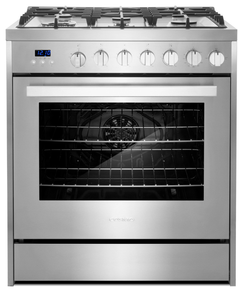 Cosmo COS305AGC 30" 5.0 cu.ft. Single Oven Gas Range With 5 Burner
