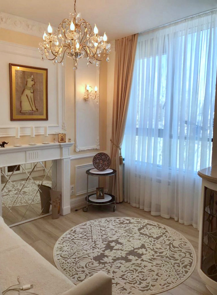 Кабинет в четырехуровневой квартире