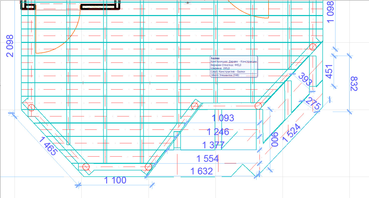 Терраса на валунах