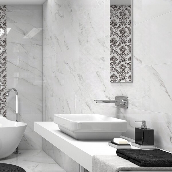 Agora White Wall Tiles Direct Tile Warehouse Salle de Bain Autres