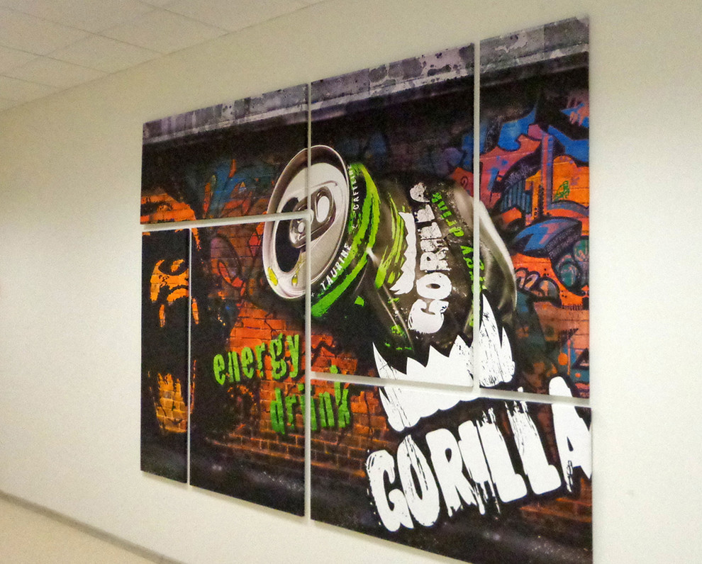 Постер в интерьере