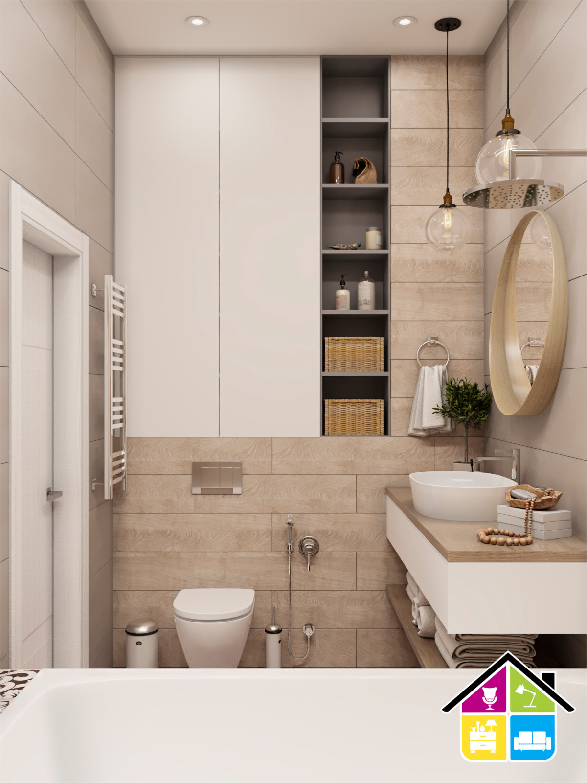 Дизайн-проект в скандинавском стиле