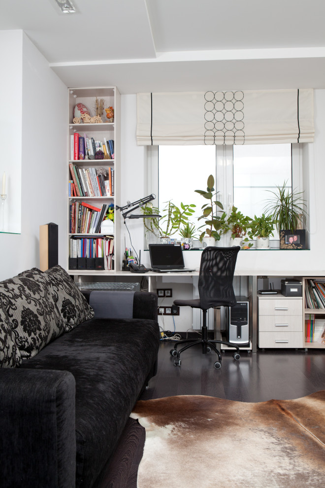 Черно-белая однушка