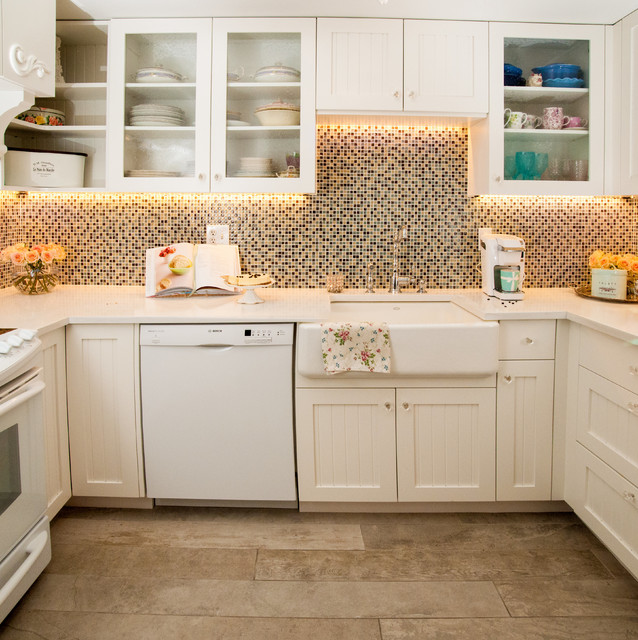 French Country Sink White Condo Kitchen Farmhouse Kitchen