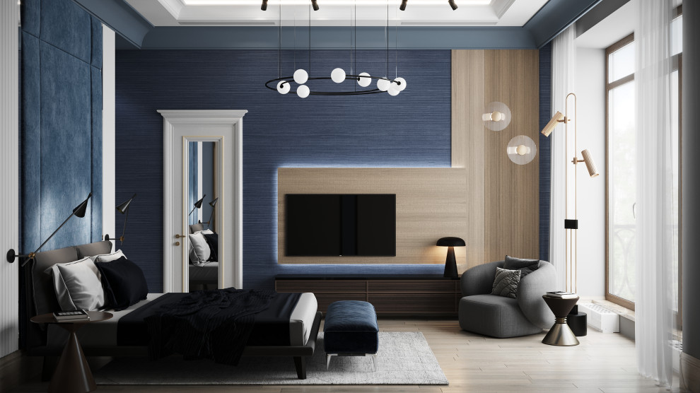 Спальня в загородном доме