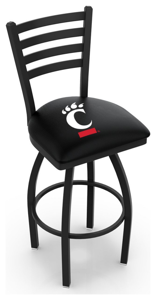 Holland L014 Cincinnati 30" Swivel Bar Stool Black Contemporary