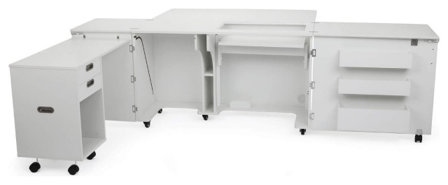 Kangaroo Sewing Furniture Aussie II Cabinet - Ash White