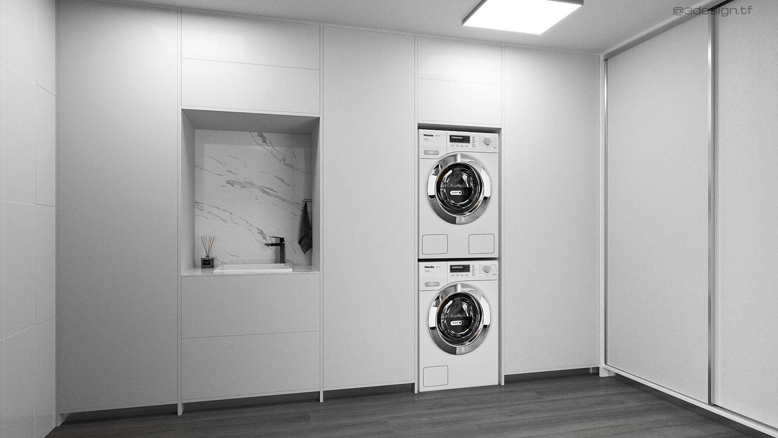 Tenrooms. Villa en Adeje. Lavadero