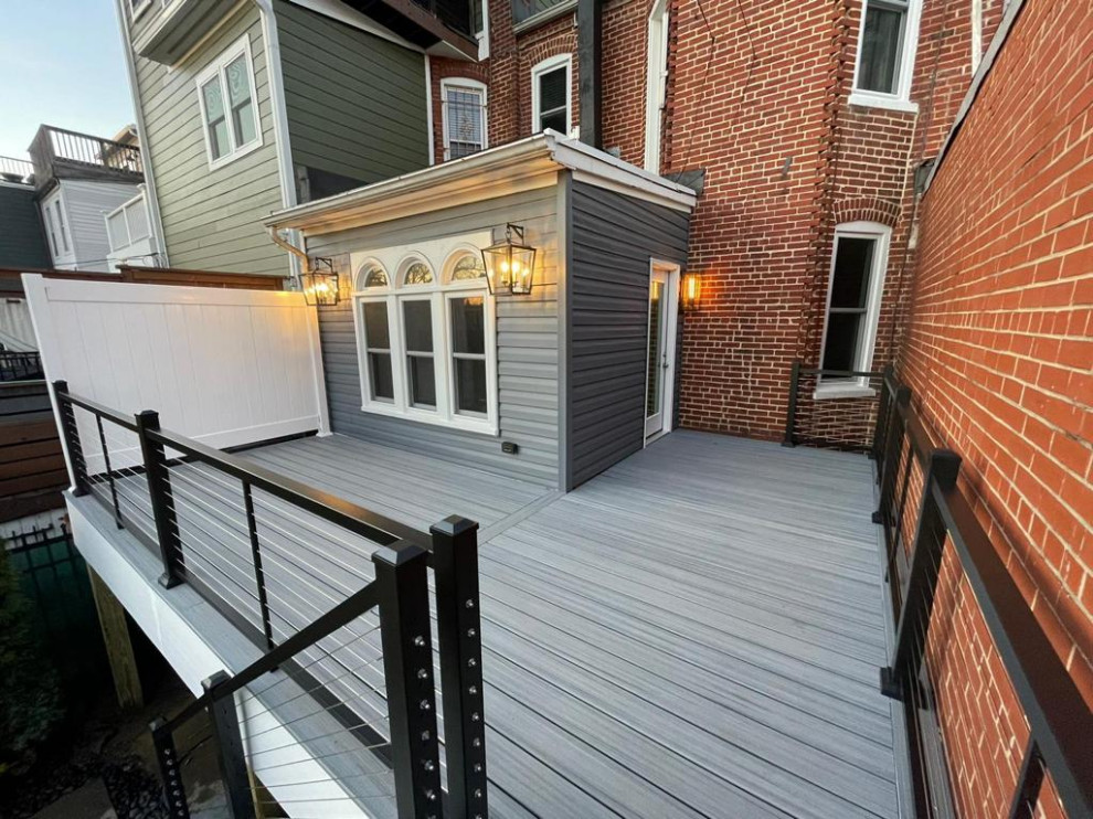 BH Deck Extension and Siding Replacement - Modern - Deck - DC Metro ...