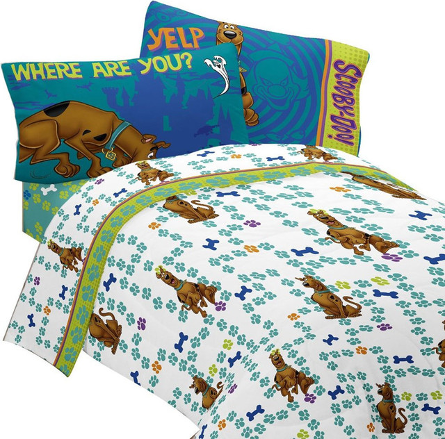 Scooby Doo Twin Bed Sheet Set Smiling Scooby Bedding