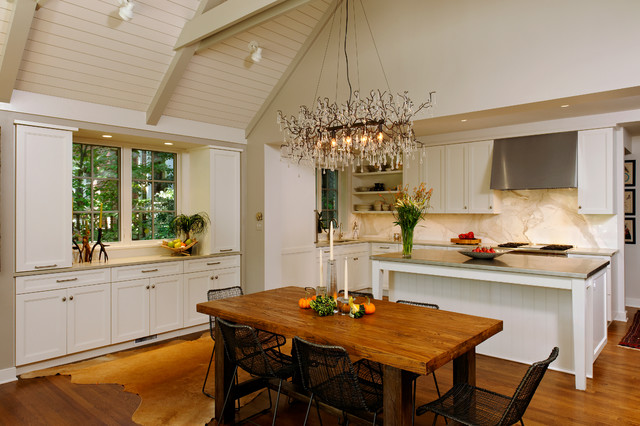 Washington, DC - Transitional - Kitchen Design with Cathedral Ceilings transitional-kitchen