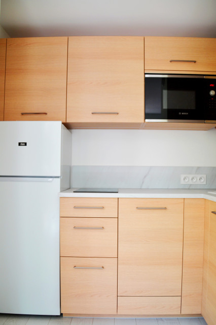 R&eacute;novation d'un appartement de 38m2 tropical-kitchen