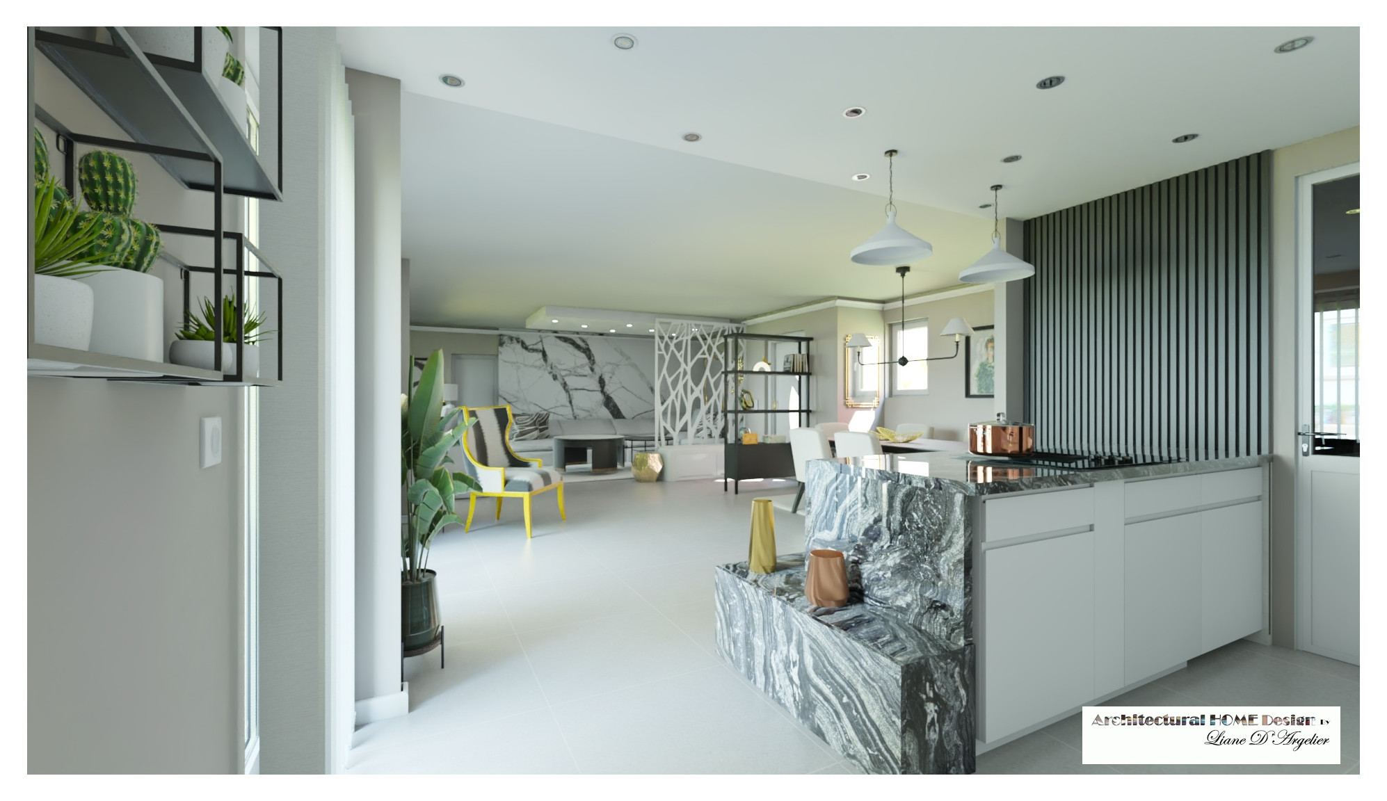 Salon de 70 m²