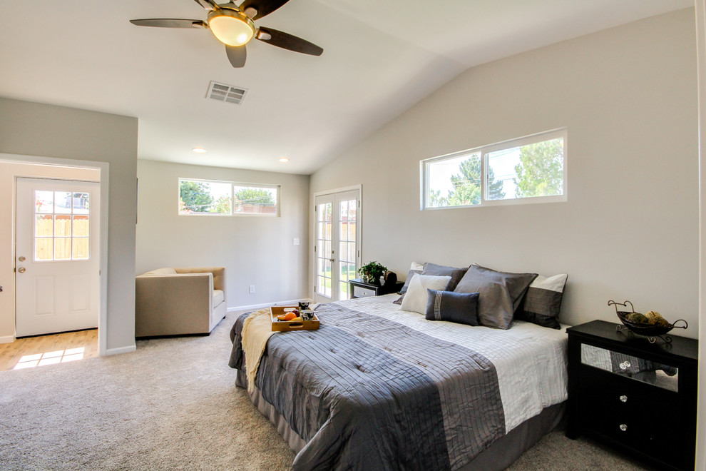 Inspiration for a transitional bedroom remodel in Phoenix