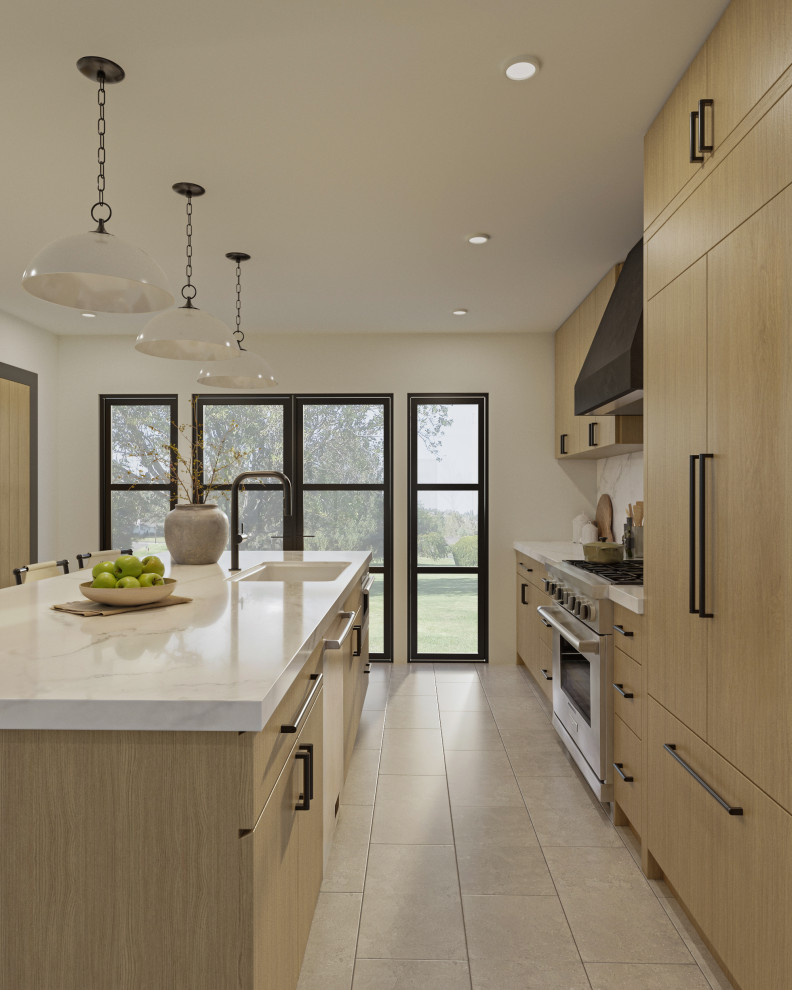 Coastal Calm Kitchen | Santa Ana Home