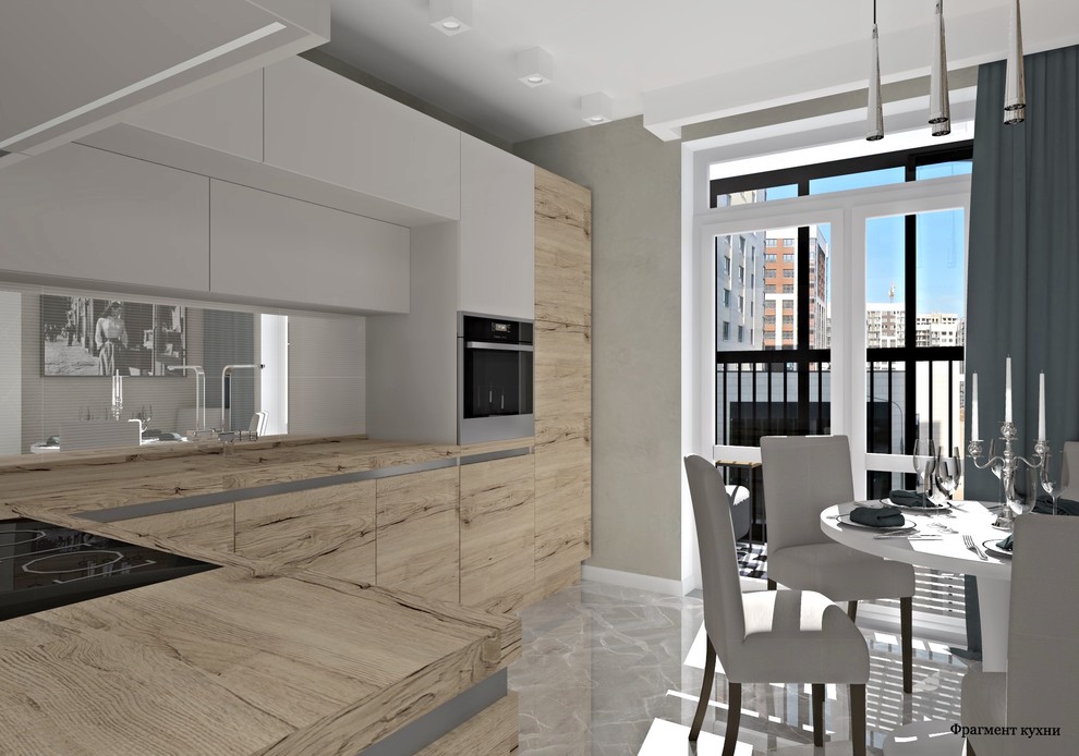 Дизайн-проект квартиры 40м2 в ЖК "Испанские кварталы"