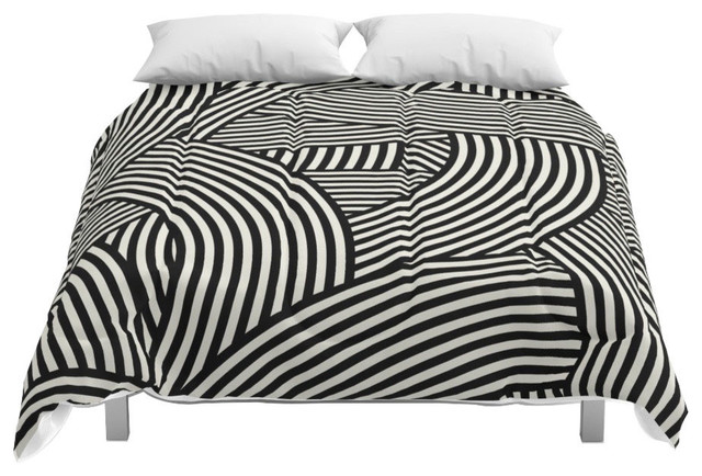 Black Comforter Full - COMFORT
