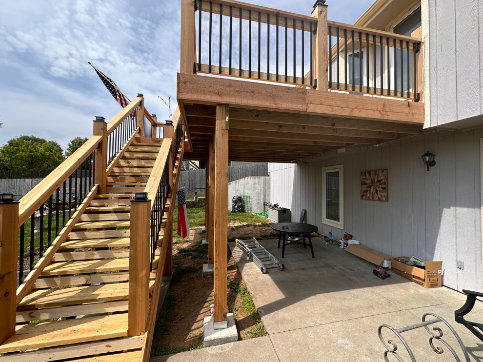 Deck - craftsman deck idea