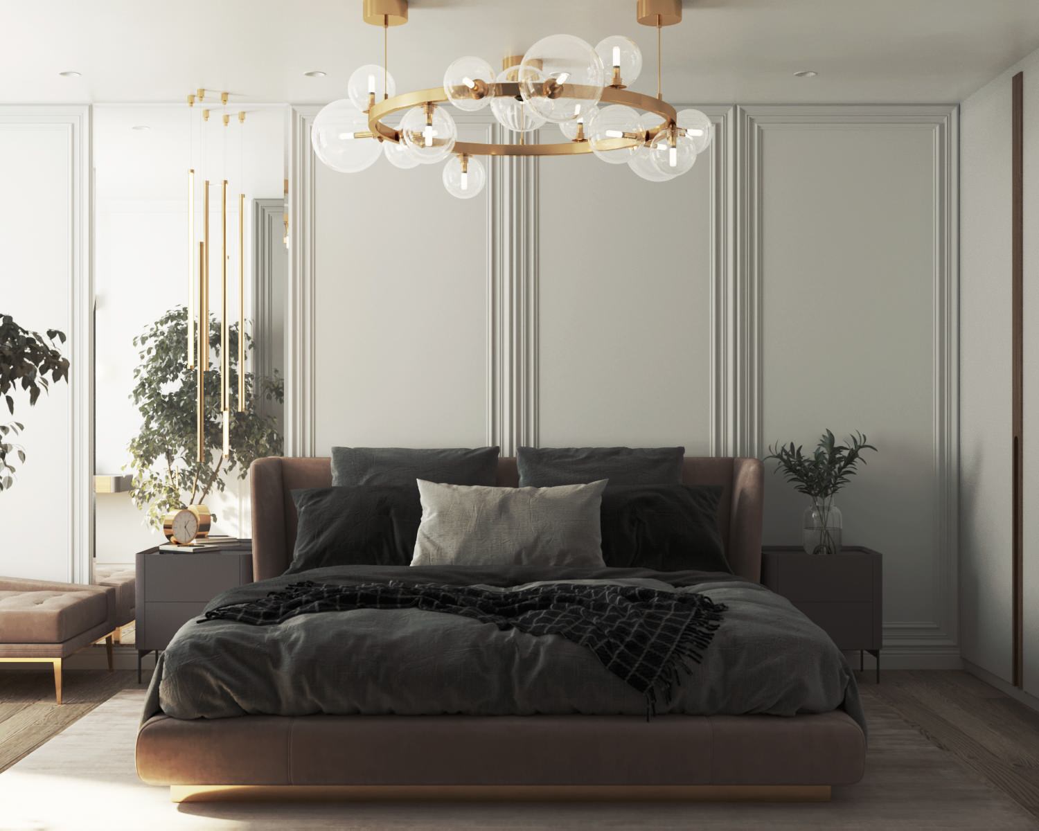 Спальня в современном стиле