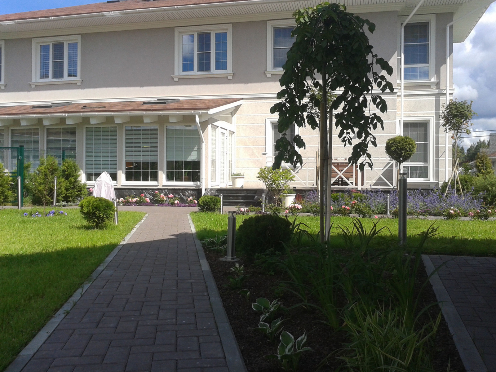 Маленький сад в Колтушах