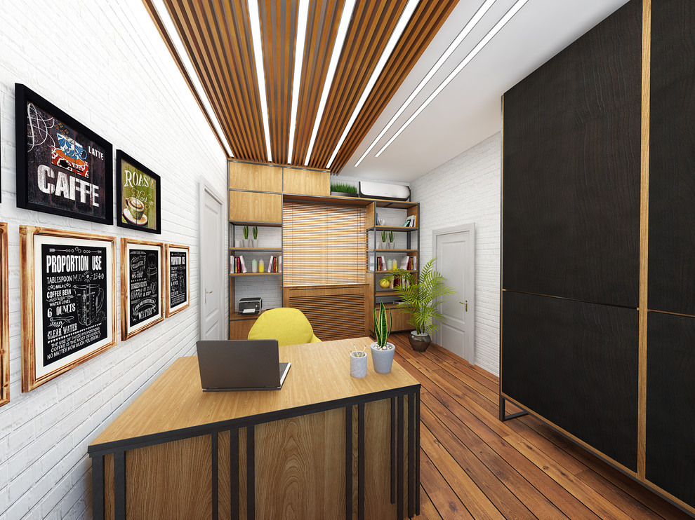 Офисы в стиле "Лофт" с яркими акцентами.