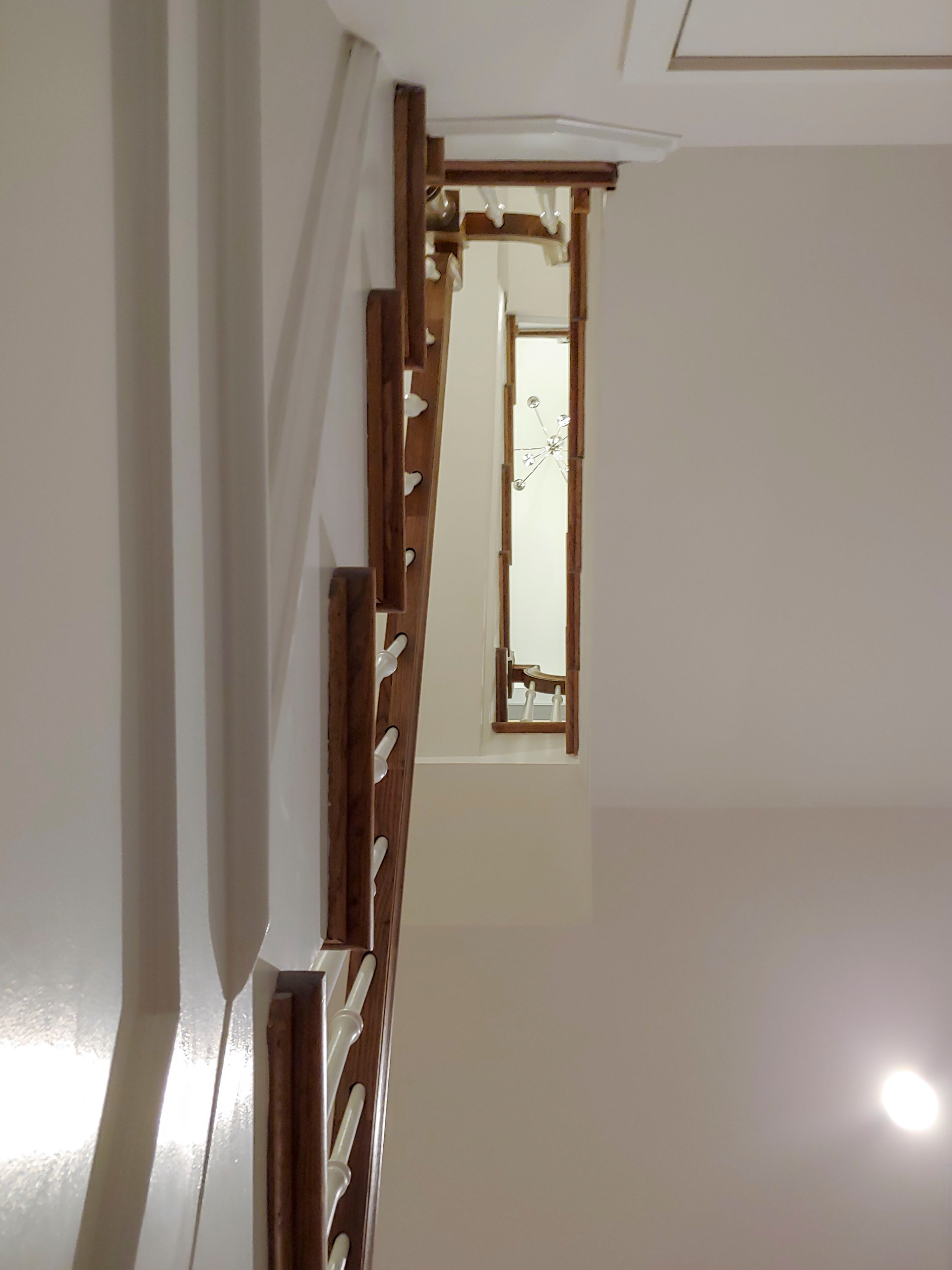 103_Classic Staircase with Stunning Handcrafted Oak Railing System, Aldie VA 201