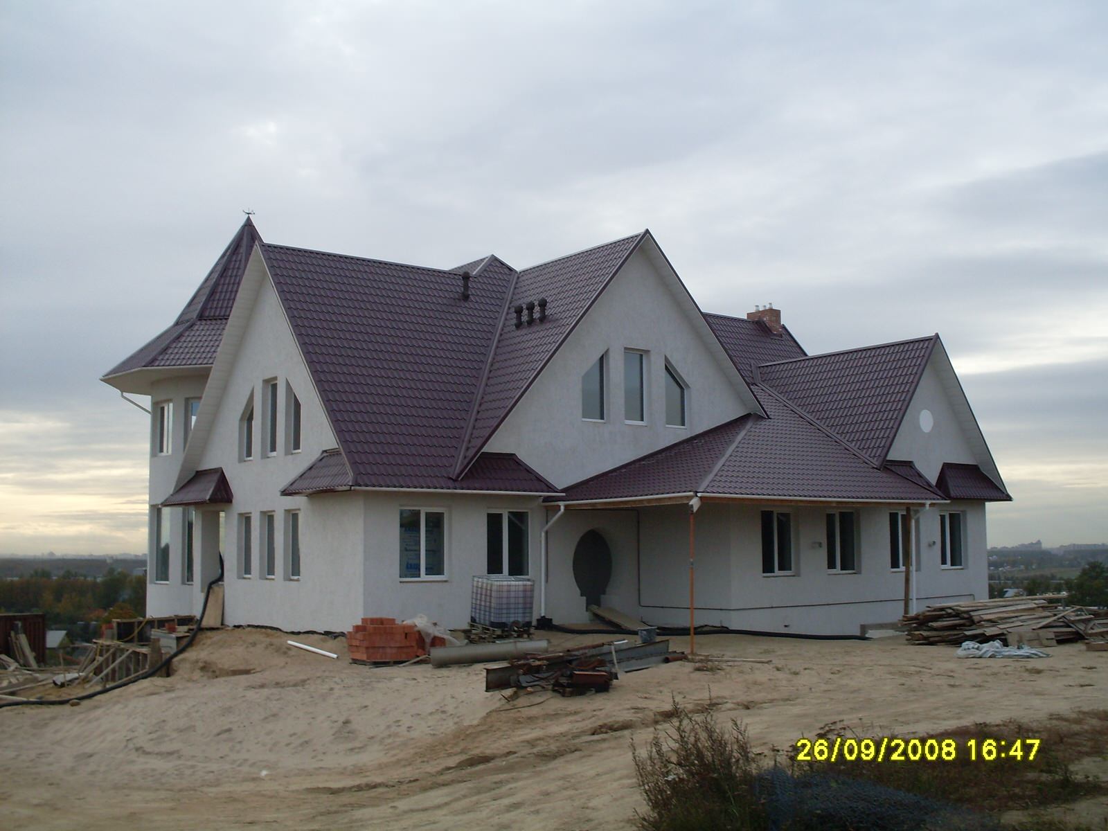 Утепление и штукатурка фасада загородного дома п. Суоаранда, Всеволожский р-н
