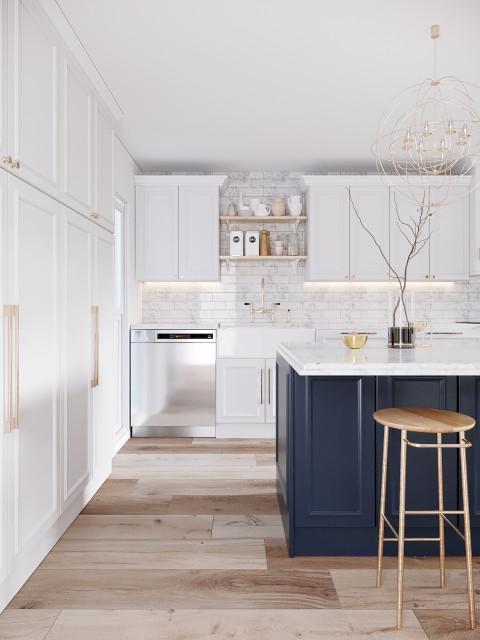 Custom Kitchen Design & Remodel - Palo Alto contemporary-kitchen