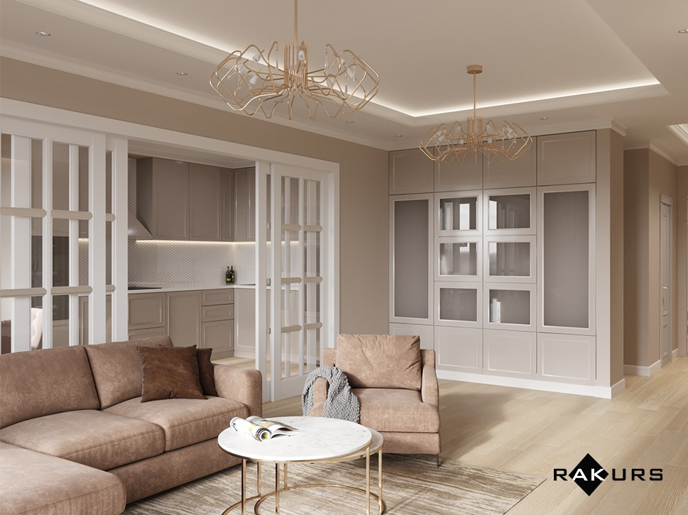 Проект квартиры ул.В.М. Шукшина, Омск