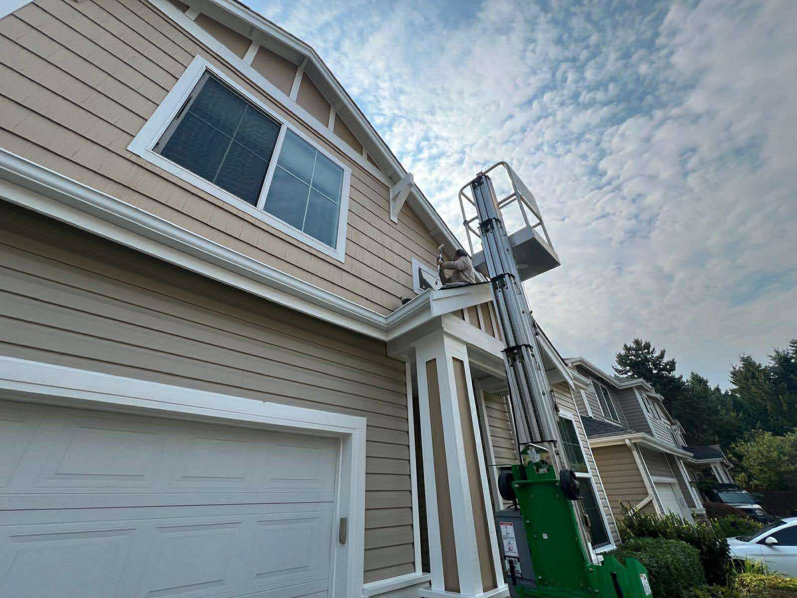 Exterior Wood Repairs & Repaint