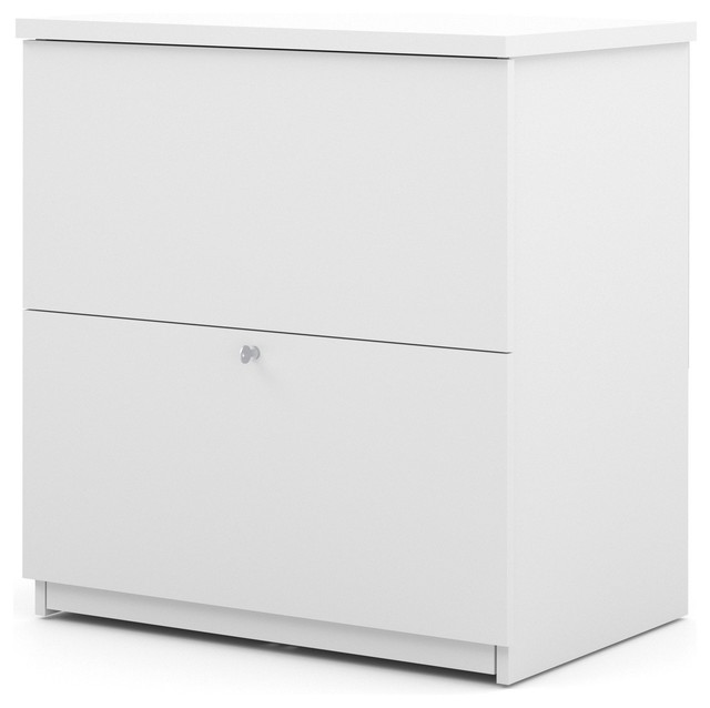 Modern White Locking Lateral File Contemporary Filing by