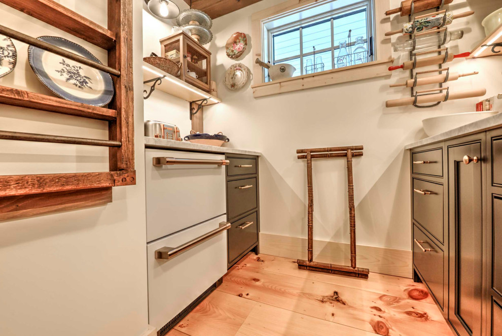 Rustic Ski Chalet Kitchen - West Dover, VT